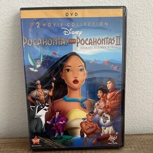 Disney Pocahontas & Pocahontas II 2-Movie Collection DVD - Vibrant Cover